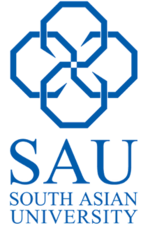 Logo South Asian University, New Delhi